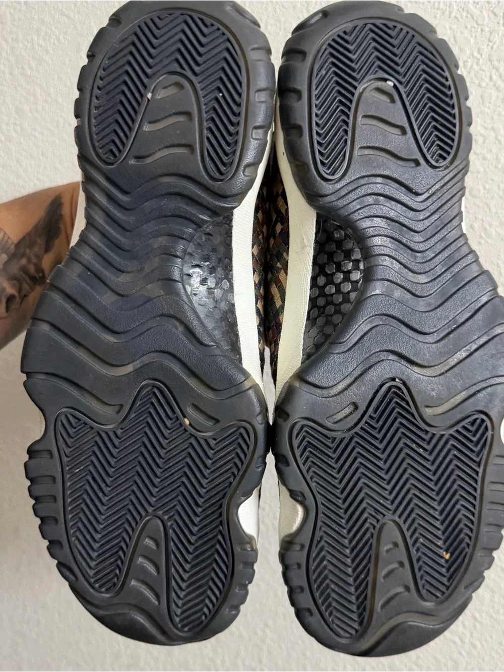 Jordan Air Jordan Future Premium Camo Dark Army/Black-Sail 652141-301 size 10.5